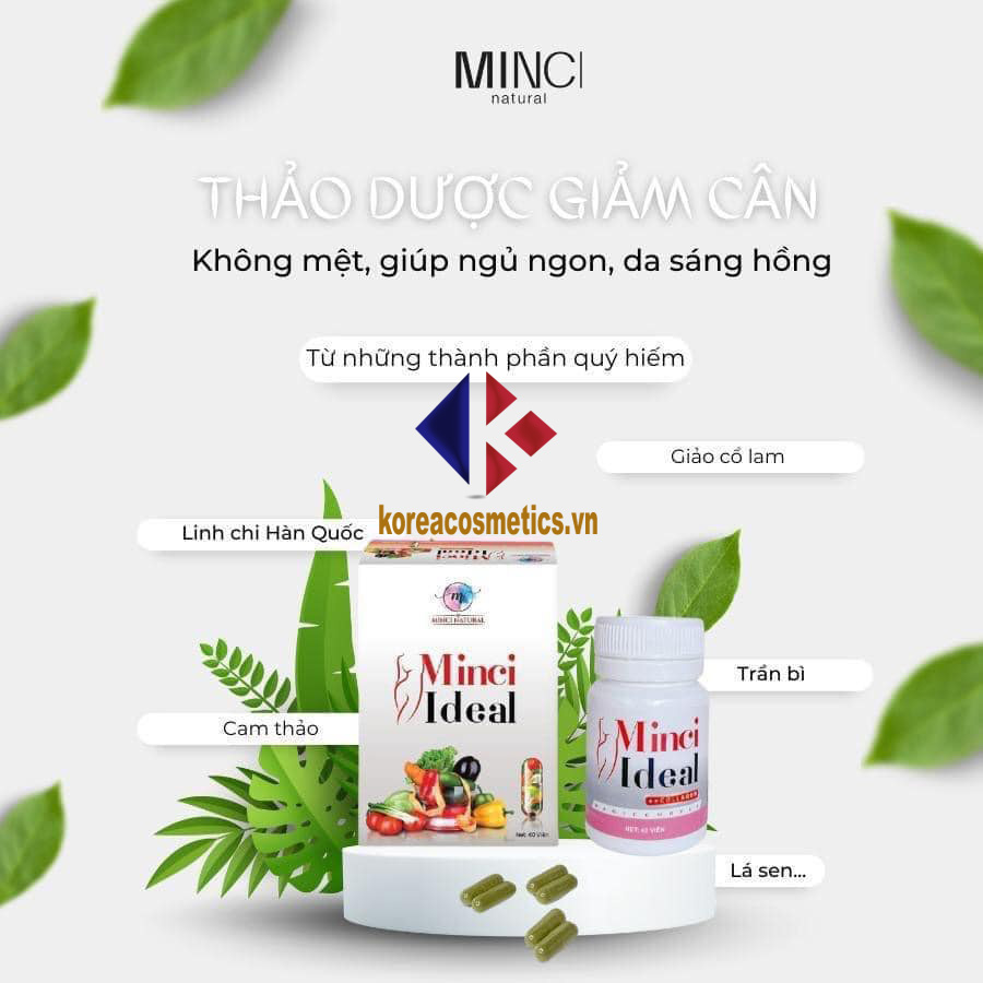 Viên uống giảm cân Minci Ideal