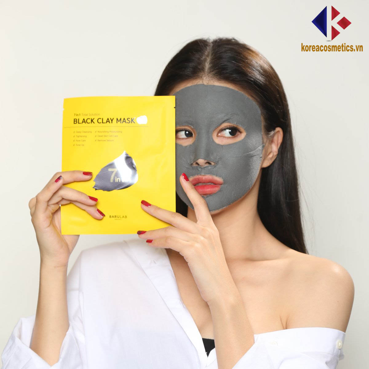Mặt nạ 7in1 Black Clay Mask