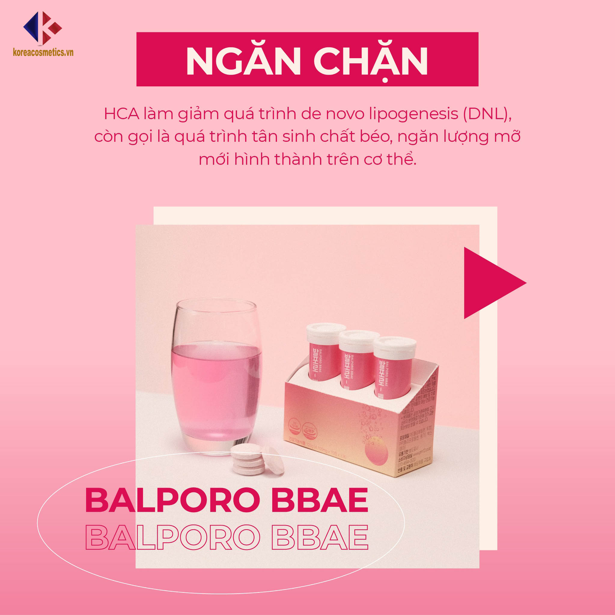 viên sủi giảm cân Balporo BBae